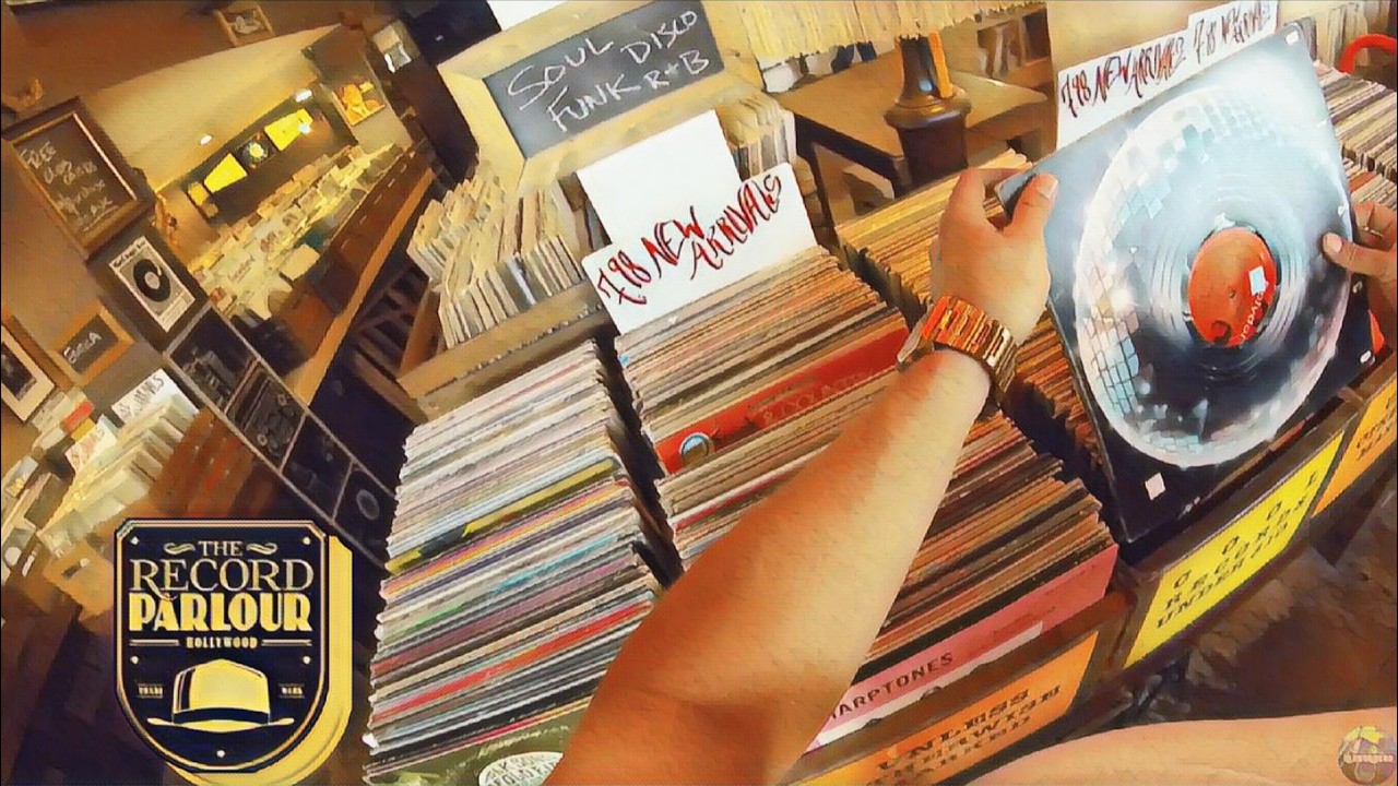 RECORD PARLOUR, Hollywood CA ** Record Store Digging - Southern California