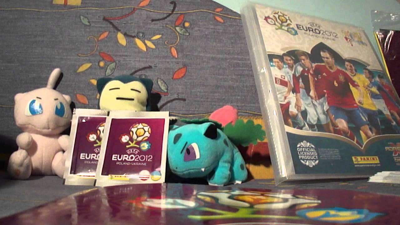 Unboxing 3x Album Euro 2012 Panini Poland-Ukraine Naklejki - Hikomikos.MP4