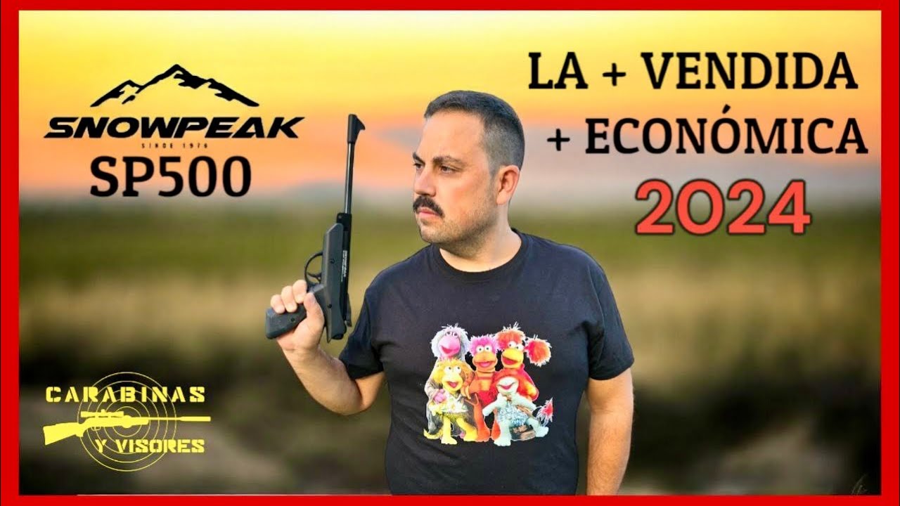 Pistola muelle Snowpeak SP500 #airecomprimido #airgunshooter #carabinasyvisores #snowpeak