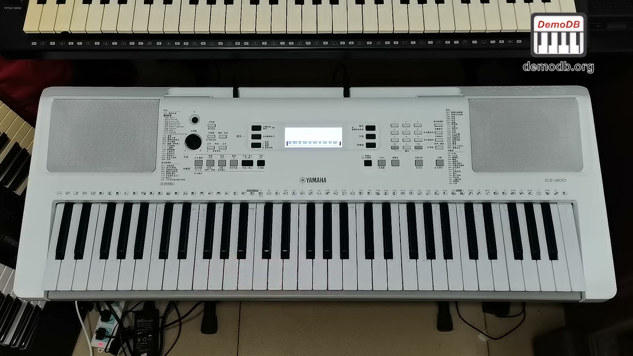YAMAHA EZ-300 Demo Songs Part 1 (01-42)【Original Demo/Pop/Favorite】