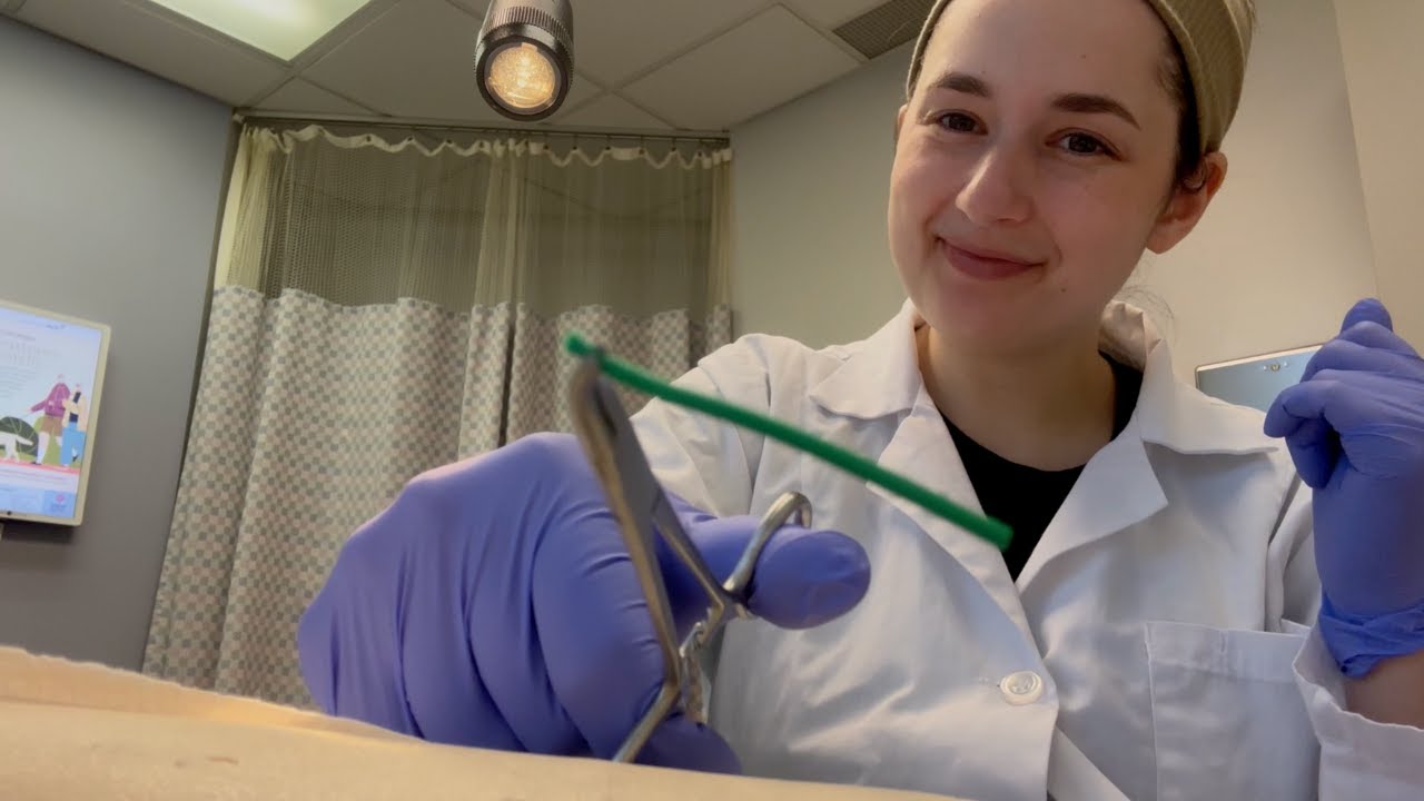 ASMR| Seeing the Gynecologist-Removing Your Nexplanon Birth Control (Real Medical Office Roleplay)