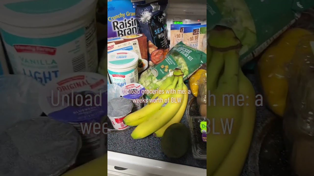 Aldi grocery haul for BLW essentials! Healthy staples every parent should try.