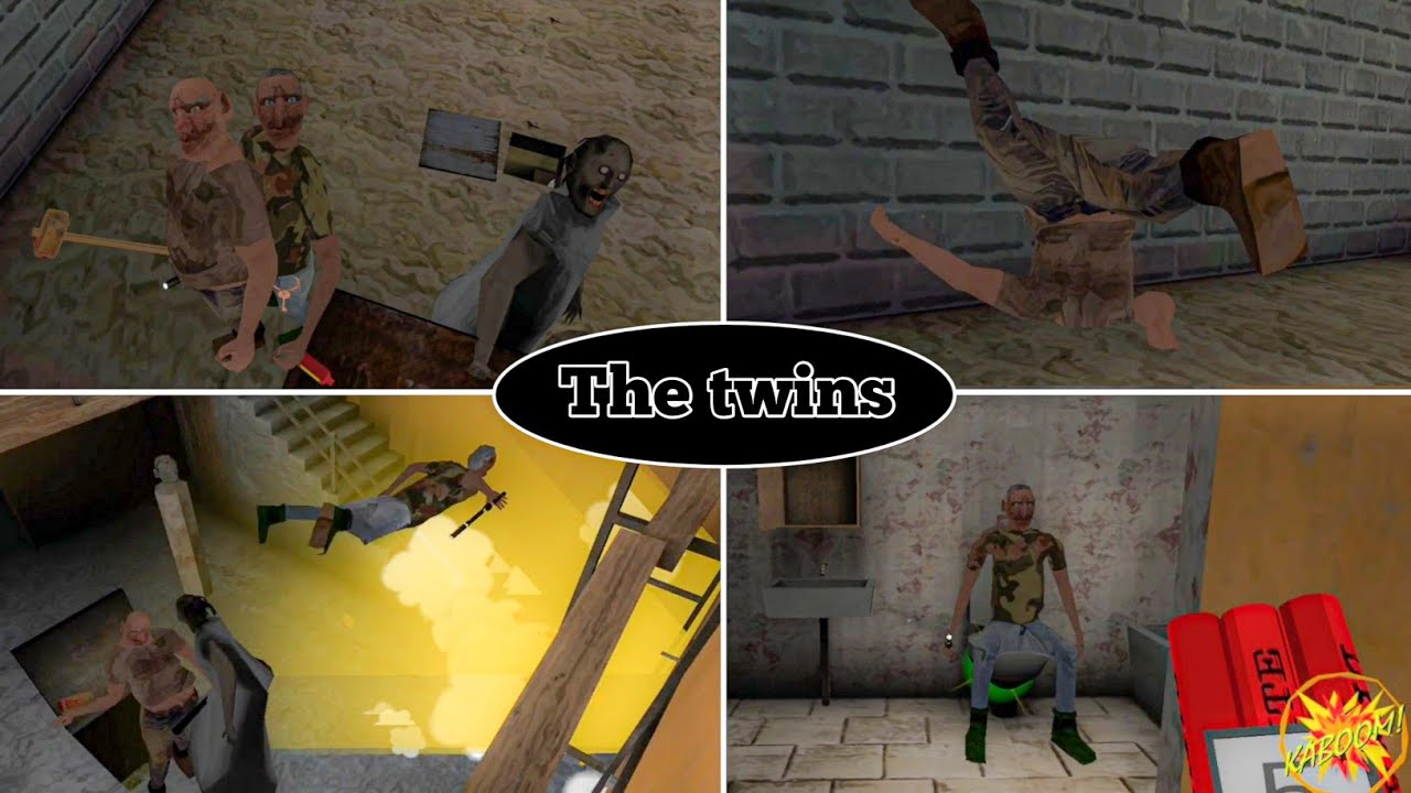 Trolling granny grandpa bob and buck || The twins || The twins funny moments.