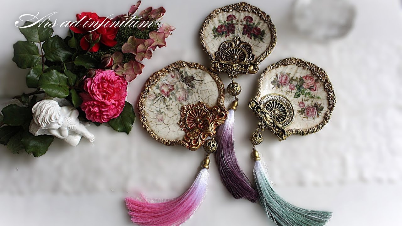 Decorative sea shells. / Dekoracyjne muszle morskie. Decoupage tutorial.