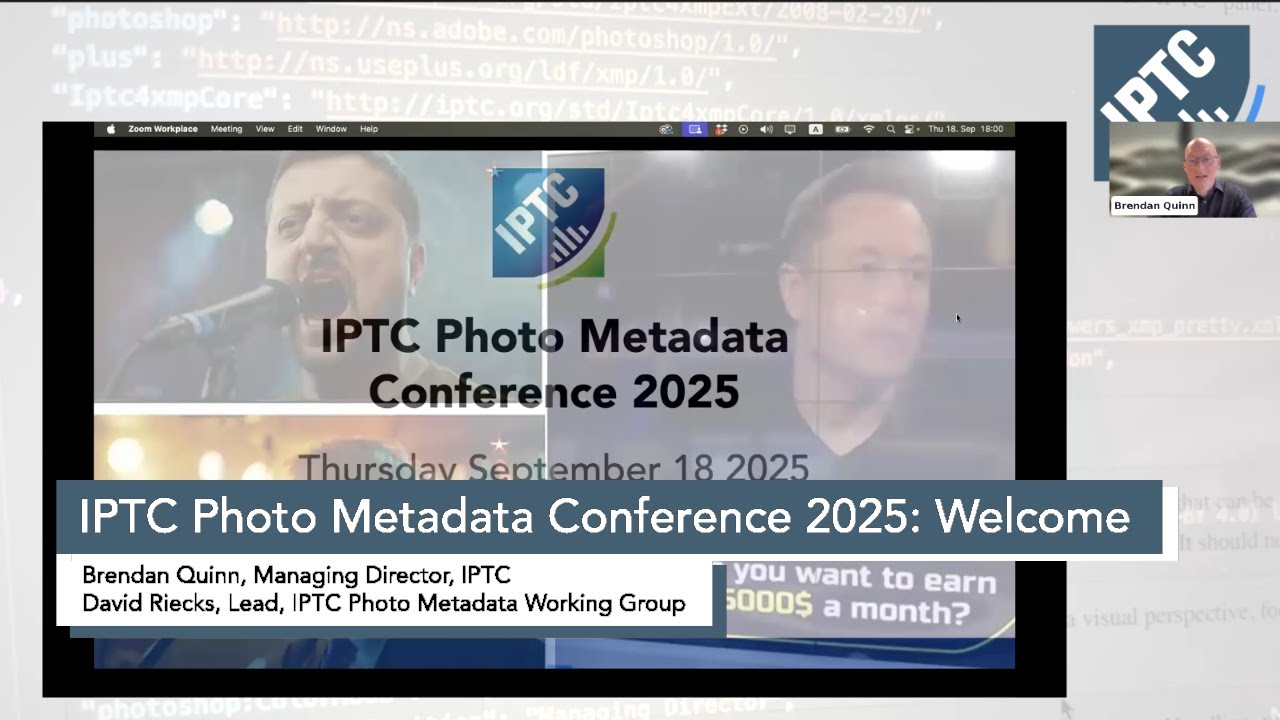 IPTC Photo Metadata Conference 2025: Welcome and Introduction