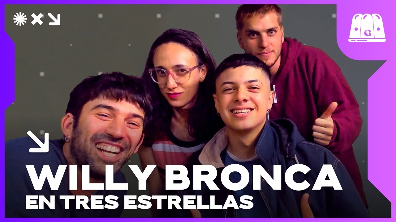 WILLY BRONCA EN TRES ESTRELLAS CON PEDRO ROSEMBLAT