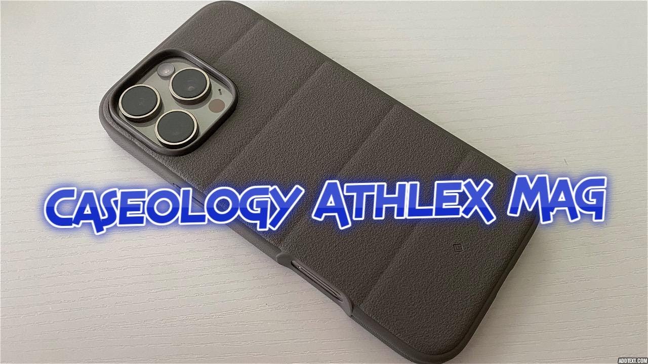 Caseology Athlex Mag Apple iPhone 16 ProMax Case & ESR Screen Protector