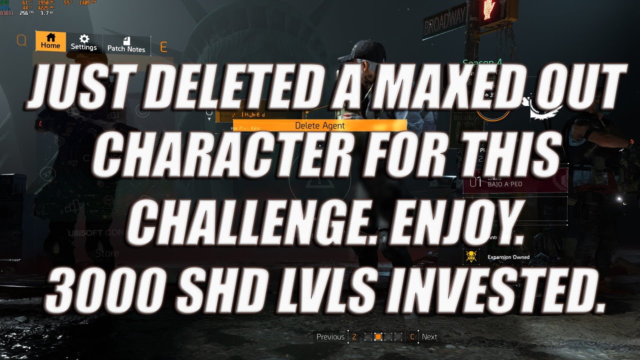 Tom Clancy's The Division 2. All Improvised Headshot/Weapon Handling Build. Most Ambitious Challenge