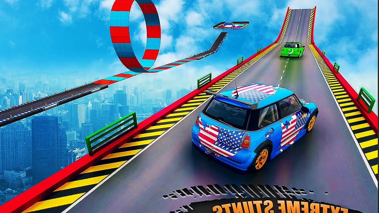 Ramp car stunts Races Mega Ramp Car Games 2020 - Impossible GT Racing Stunts Driver Android GamePlay