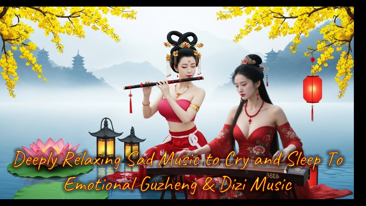 Deeply Relaxing Sad Music to Cry and Sleep To Emotional Guzheng & Dizi Music