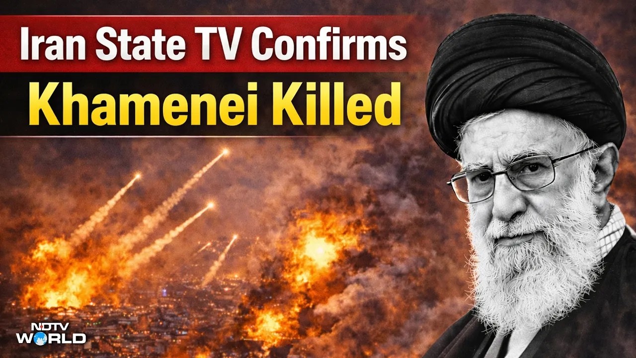 Iran Supreme Leader Death News | After Trump, Iran's State TV Confirms Khamenei Killed In Strikes