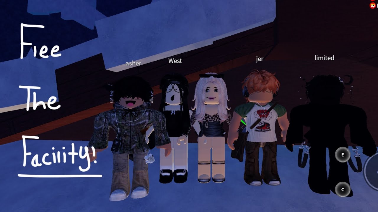 Roblox - Flee the facility w friends! (INTENSE)