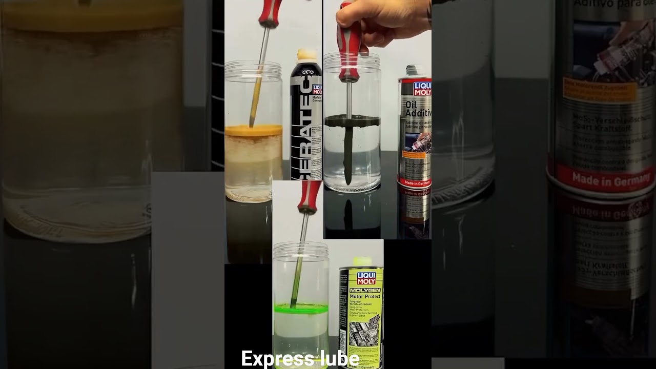 mos2 oil additive ; ceratec ; molygen additive how is it work ( # express lube liqui moly )# shorts