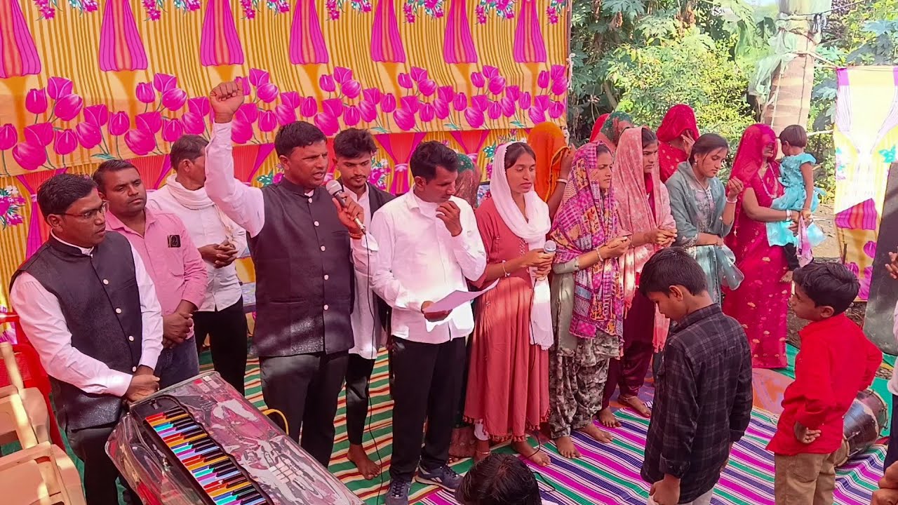 यीशु राजा दुनिया मा आयु new song aadiwasi mashi क्रिसमस मिटिगं ग्राम मटली 