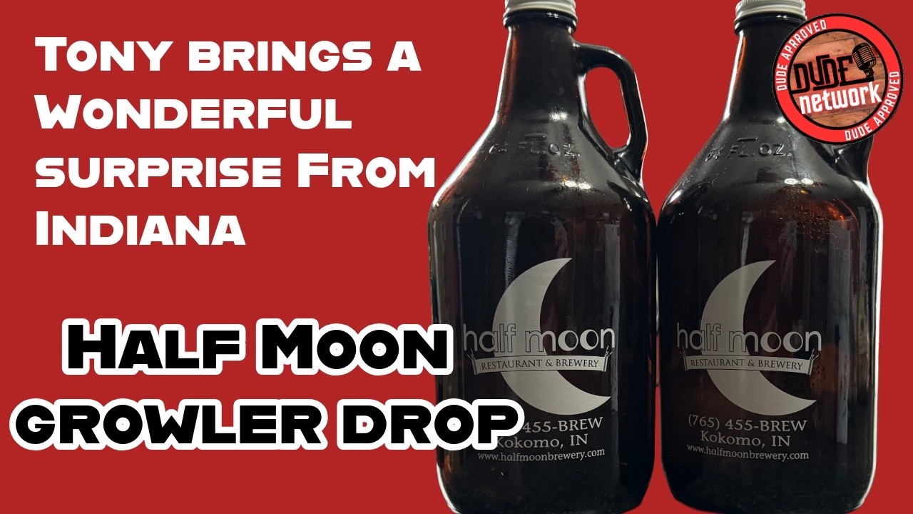 Неожиданная доставка пива в гроулере! | Обзор пива Half Moon Brewing Blood Orange Wheat