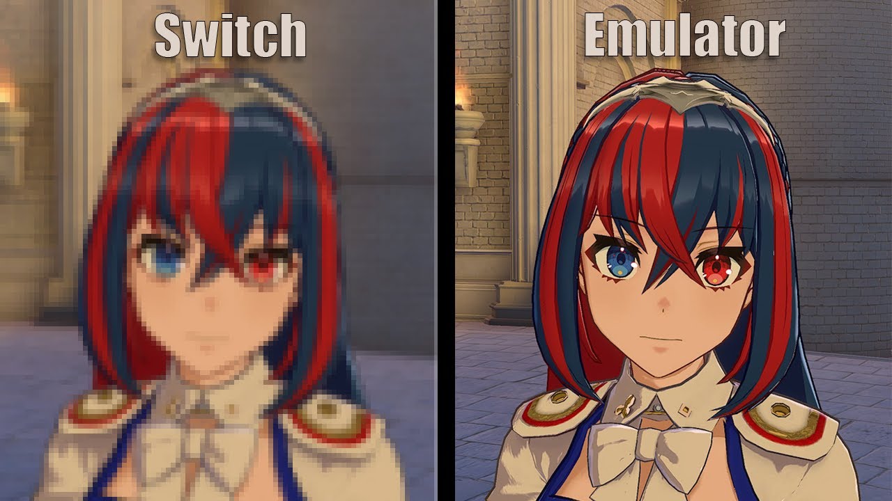 Fire Emblem Engage on Emulator versus Switch Version