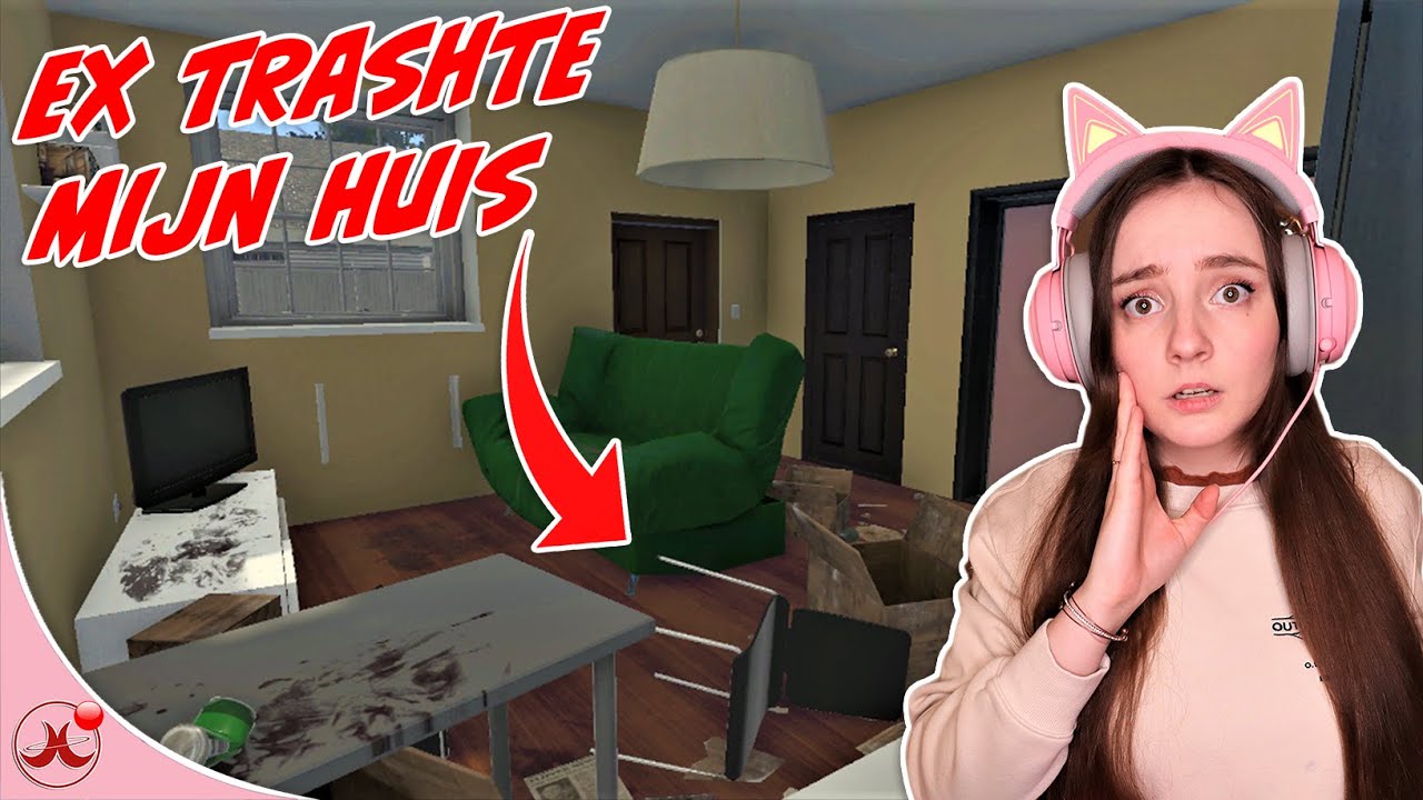 MIJN EX TRASHTE MIJN HUIS! | House Flipper #1
