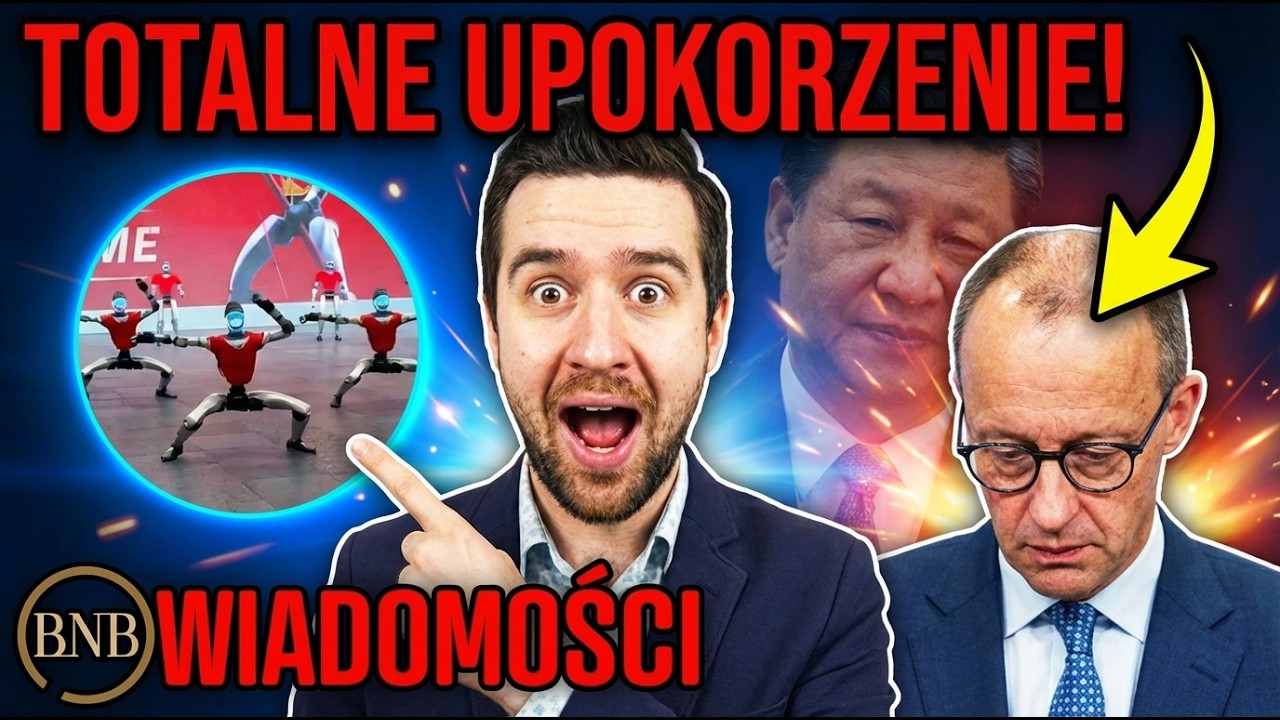 Niemcy Już USUWAJĄ To Nagranie? Totalne UPOKORZENIE Kanclerza Niemiec w Chinach