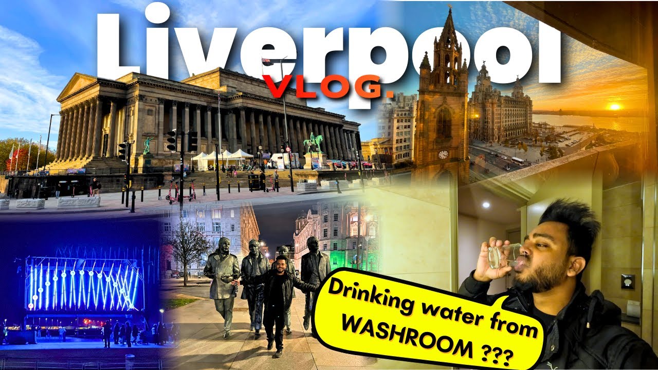 LIVERPOOL...Forced to Drink WASHROOM Water! | River of Light 2025