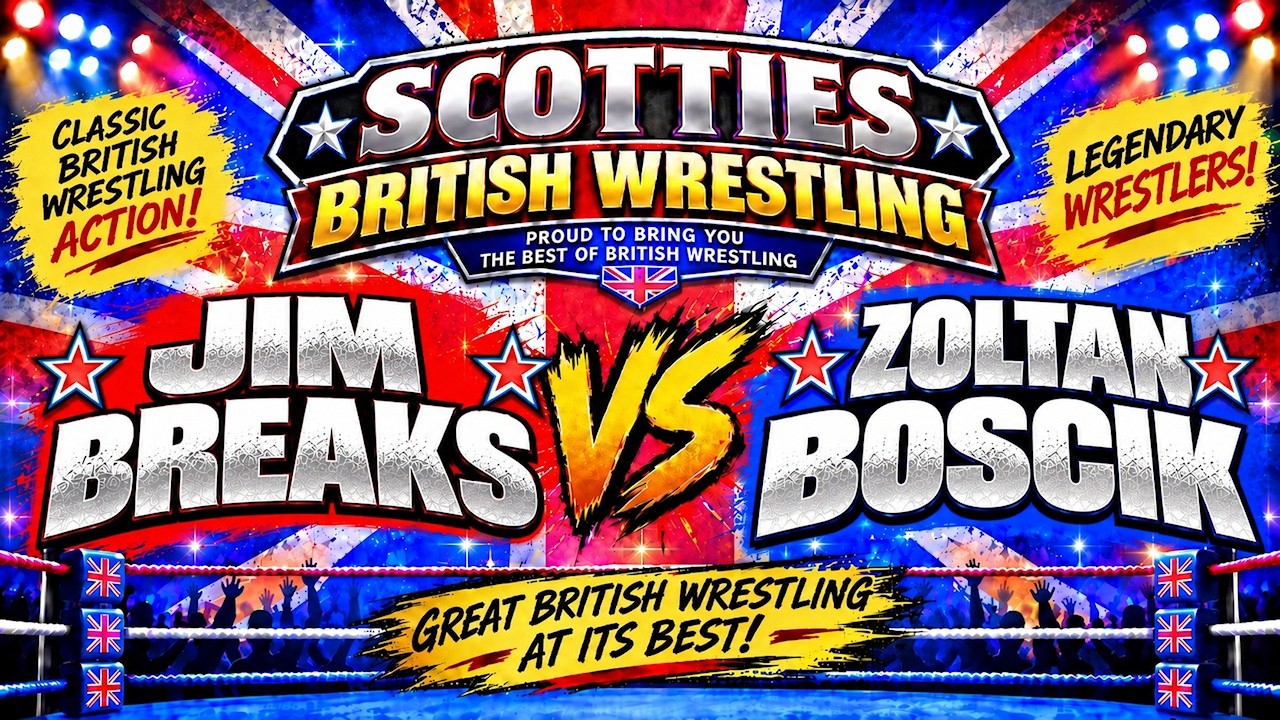 Jim Breaks vs Zoltan Boscik (WORLD OF SPORT BRITISH WRESTLING)