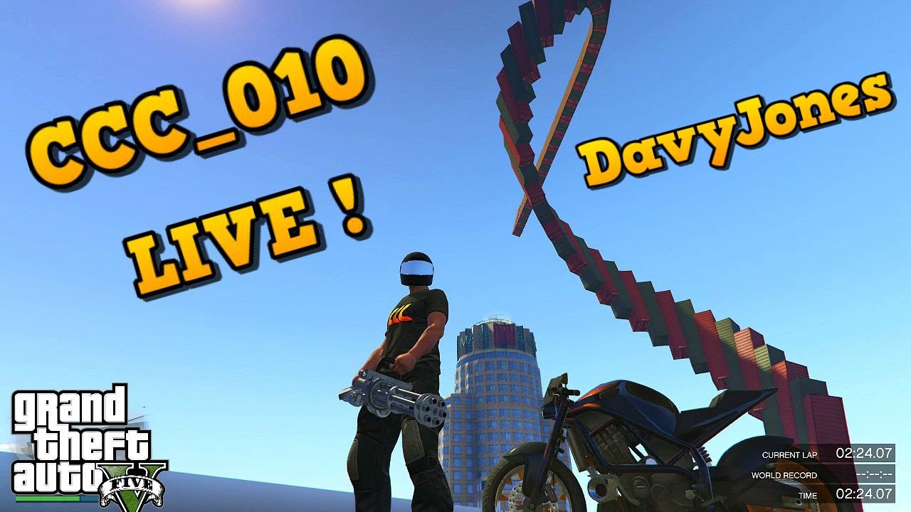 GTA 5 CCC_010 Live Stream w/ DavyJonesRJ & GCCC CREW Raceday Wednesday #52