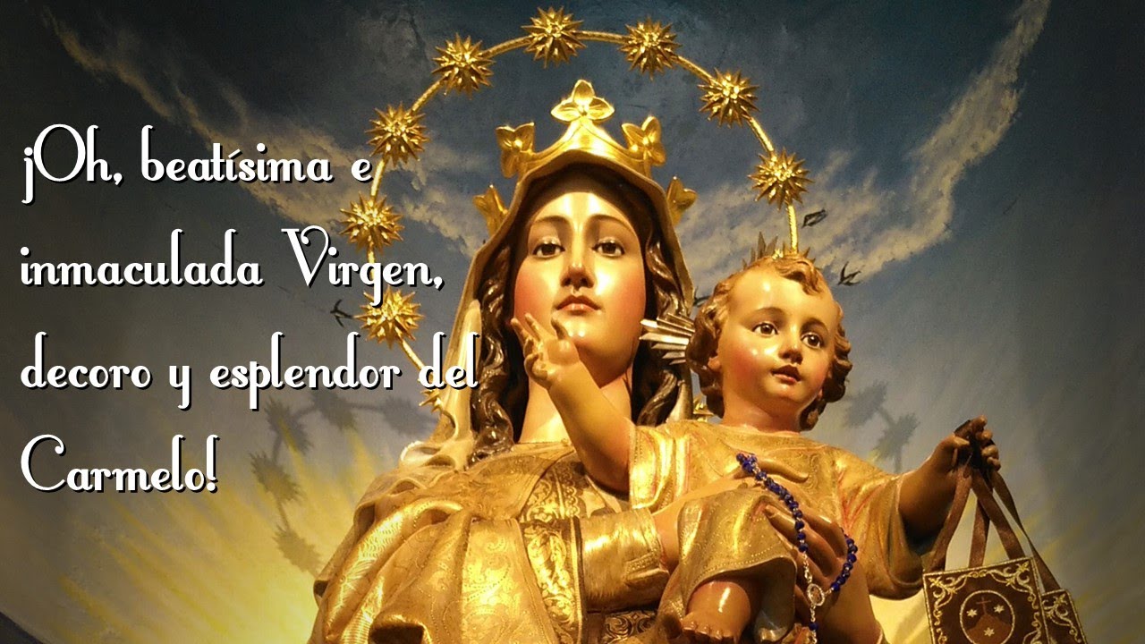EL MANTO DE LA SANT&Iacute;SIMA VIRGEN MAR&Iacute;A &mdash; EL ESCAPULARIO MARR&Oacute;N