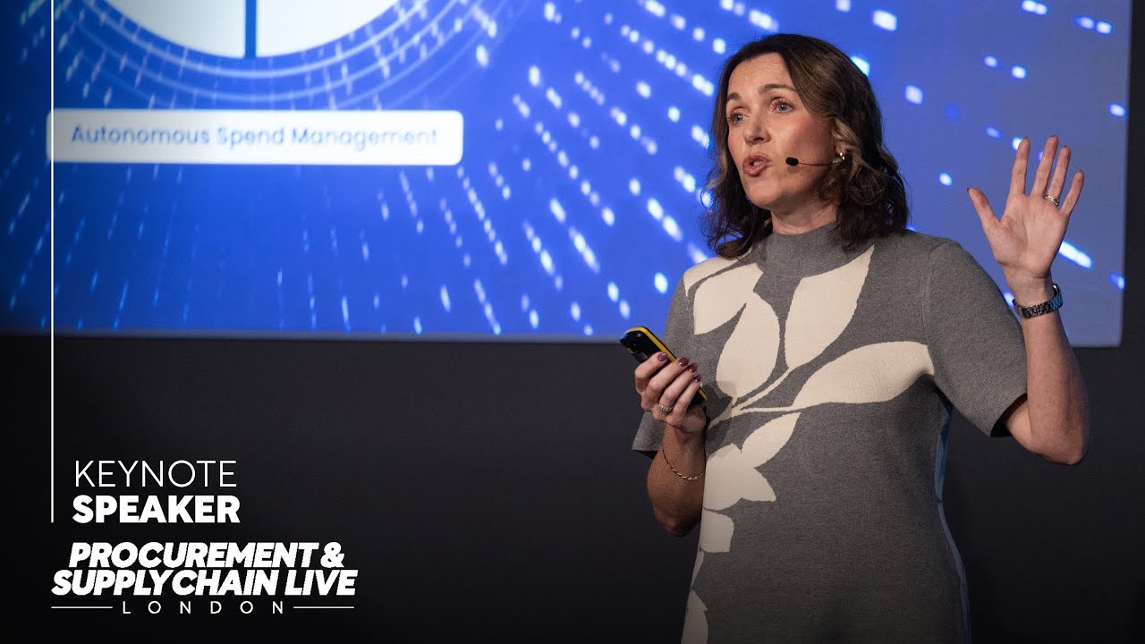 Tricia Miller at Coupa on The AI-Powered Future of Procurement at Procurement and Supply Chain LIVE