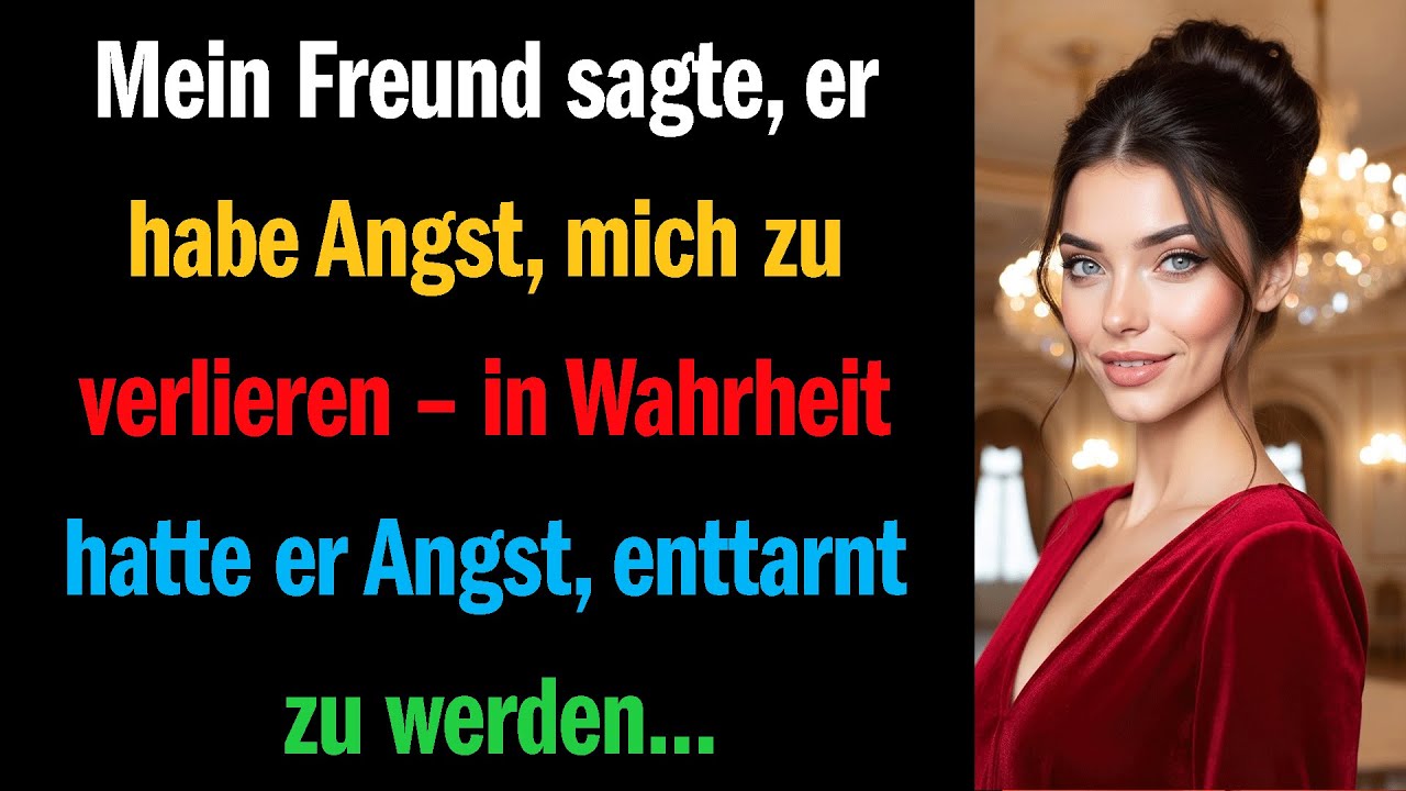 Mein Freund sagte, er habe Angst, mich zu verlieren – in Wahrheit hatte er Angst, enttarnt zu werden