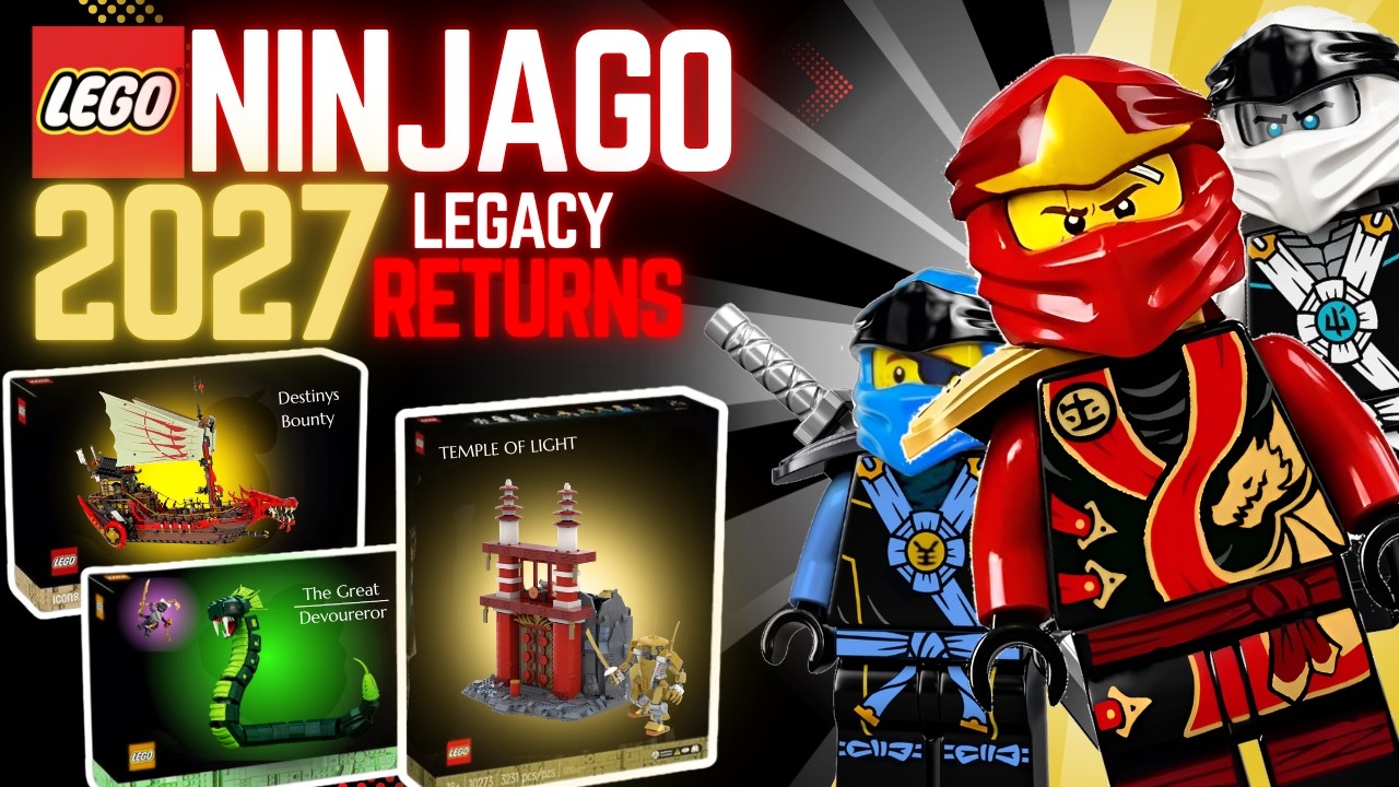 ВОЗВРАЩЕНИЕ НАБОРОВ LEGO Ninjago LEGACY 2027 ГОДА!!