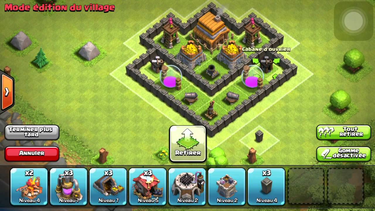 |~COC~| Village HDV 4 Farming-Hybride