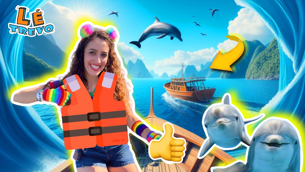 VIAGEM DE BARCO | ENCONTREI GOLFINHOS !!! - Uma Aventura Divertida