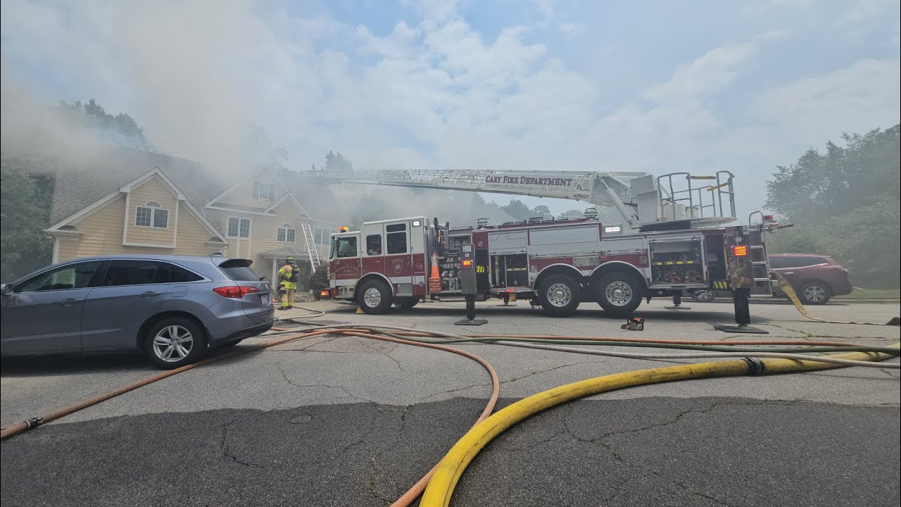 Structure Fire - 2nd Alarm | 6-16-2024 | Cary, NC
