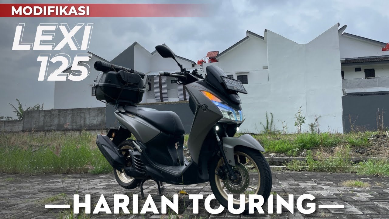 REVIEW YAMAHA LEXI 125 TOURING STYLE