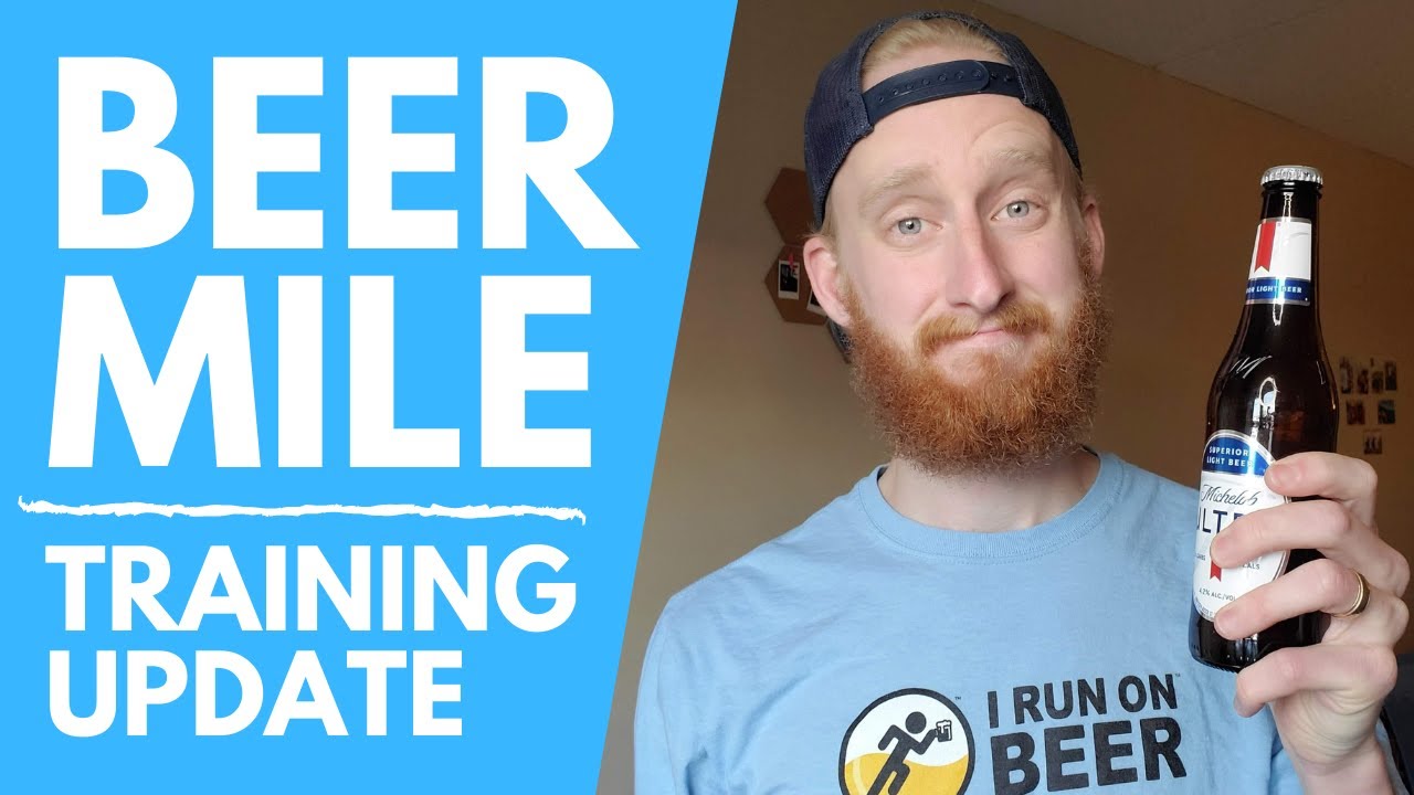 Beer Mile Running Vlog Pt. 1 | Planning and Training