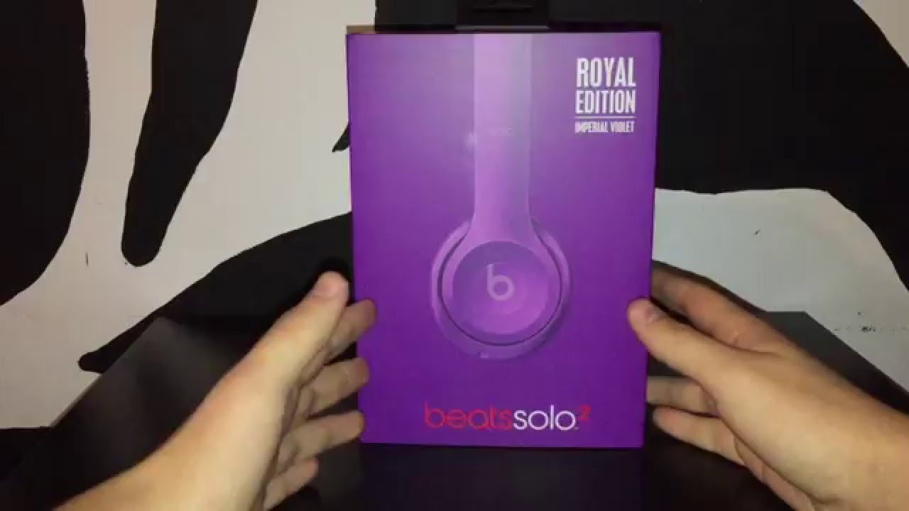 Beats Solo 2 (Royal Edition) Imperial Violet unboxing!