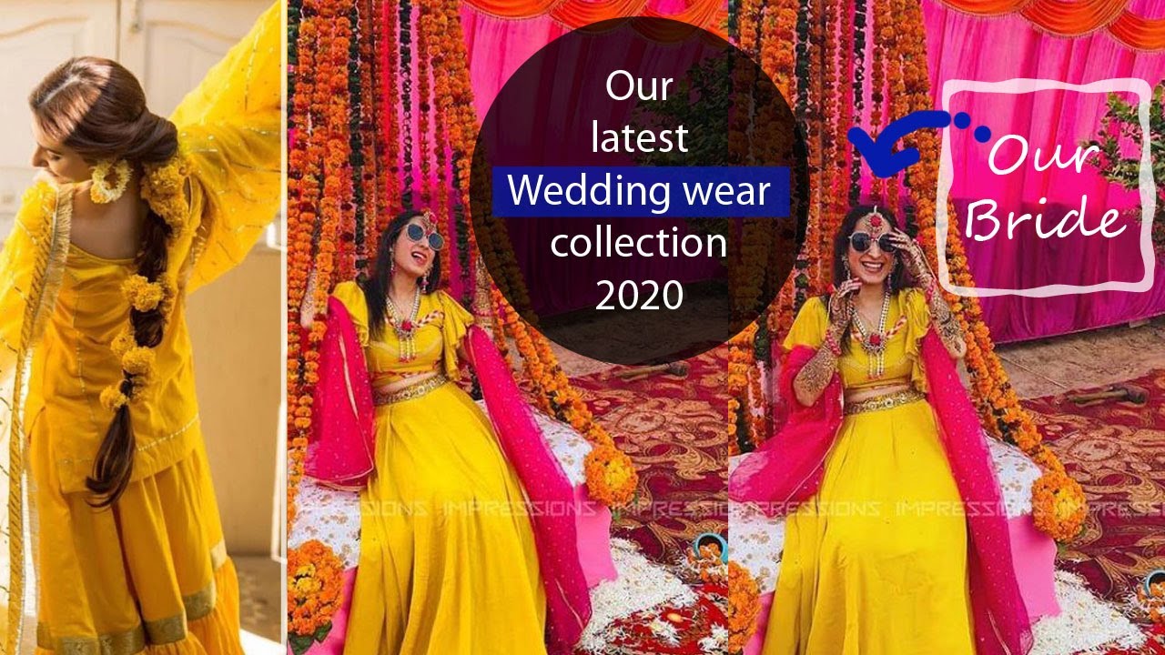 We made Outfits for Haldi,Mehndi, Sangeet ,Baraat and Reception !