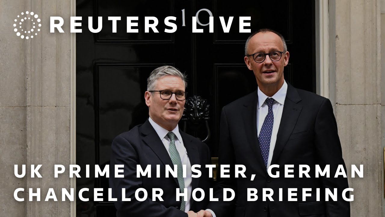 LIVE: UK Prime Minister Starmer, German Chancellor Merz hold press conference