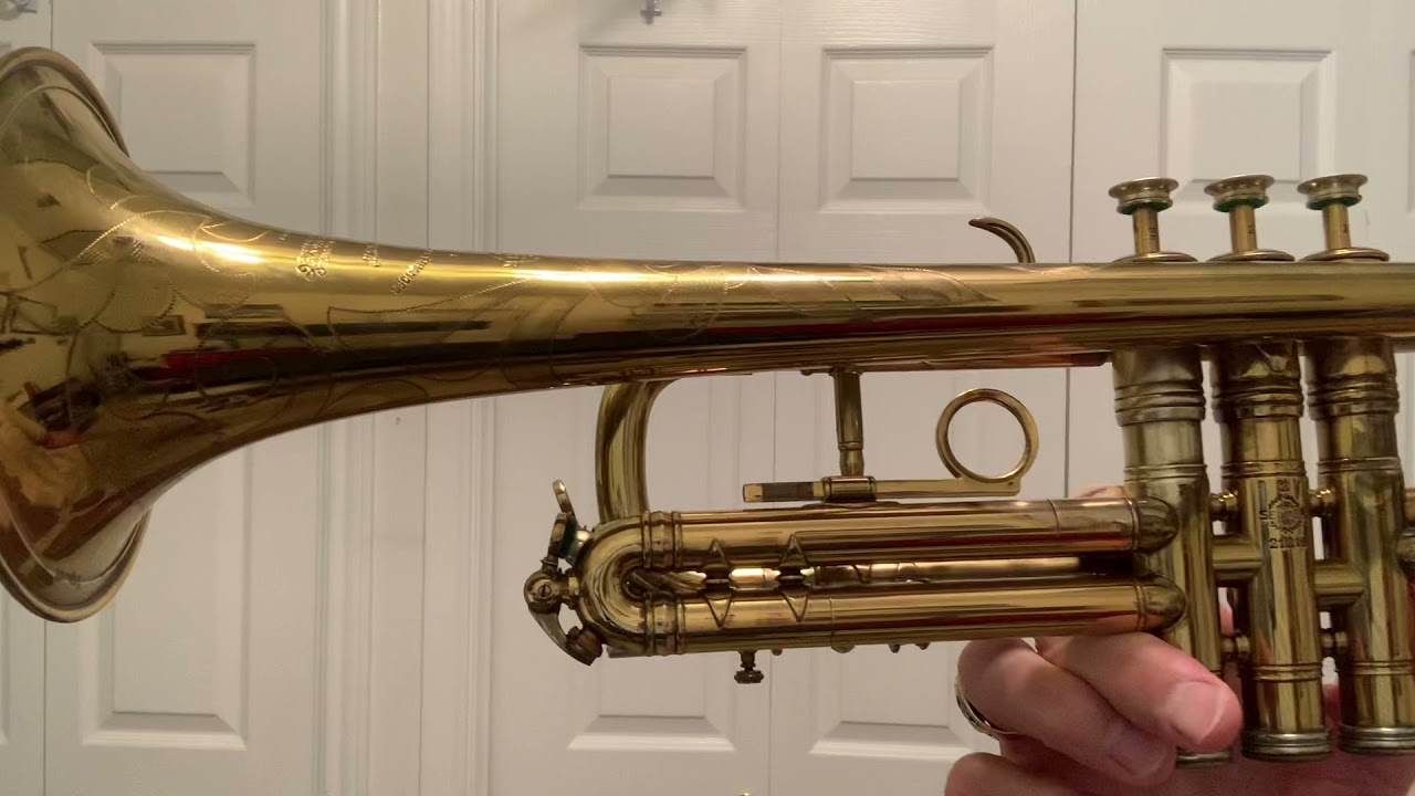 Rare 1958 Selmer Balanced 24A K-Modified Bb Trumpet.  Made in Paris, France.