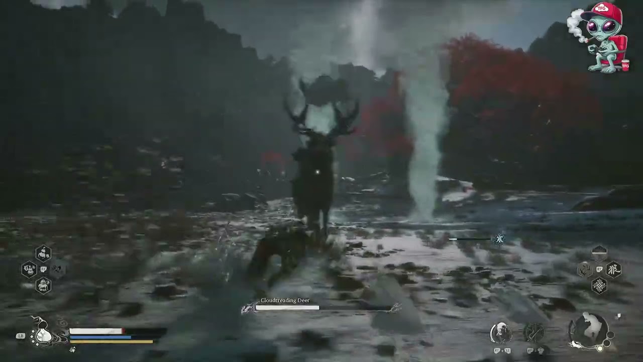 CLOUDTREADING DEER