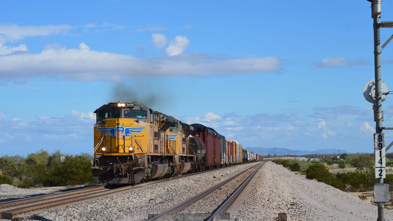 Final Trains of 2025 - Railfanning Arizona [UP Gila Subdivision]