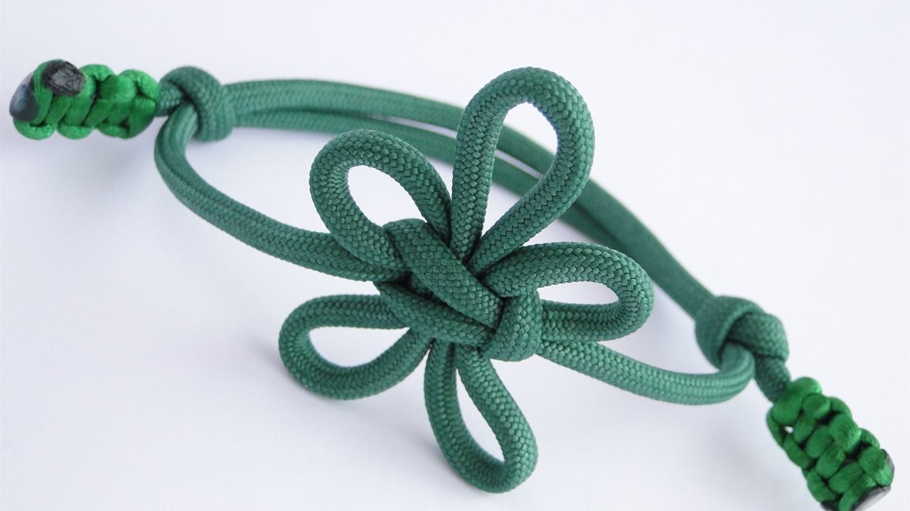 How to Make a Fleur-De-Lis Paracord/Macrame Friendship Bracelet- Knot by 