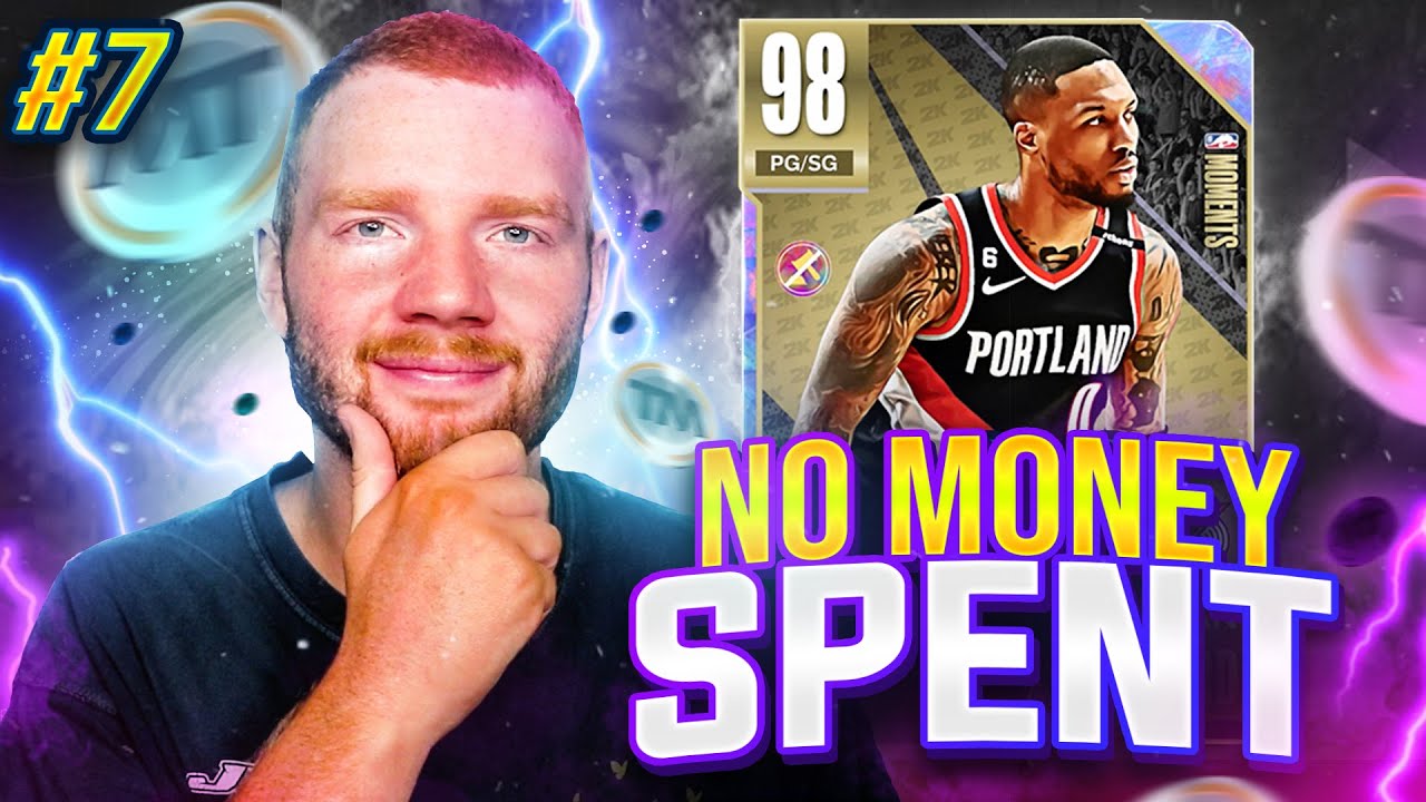 NO MONEY SPENT #7 - WE GOT GALAXY OPAL DAMIAN LILLARD!! NBA 2K23 MYTEAM!