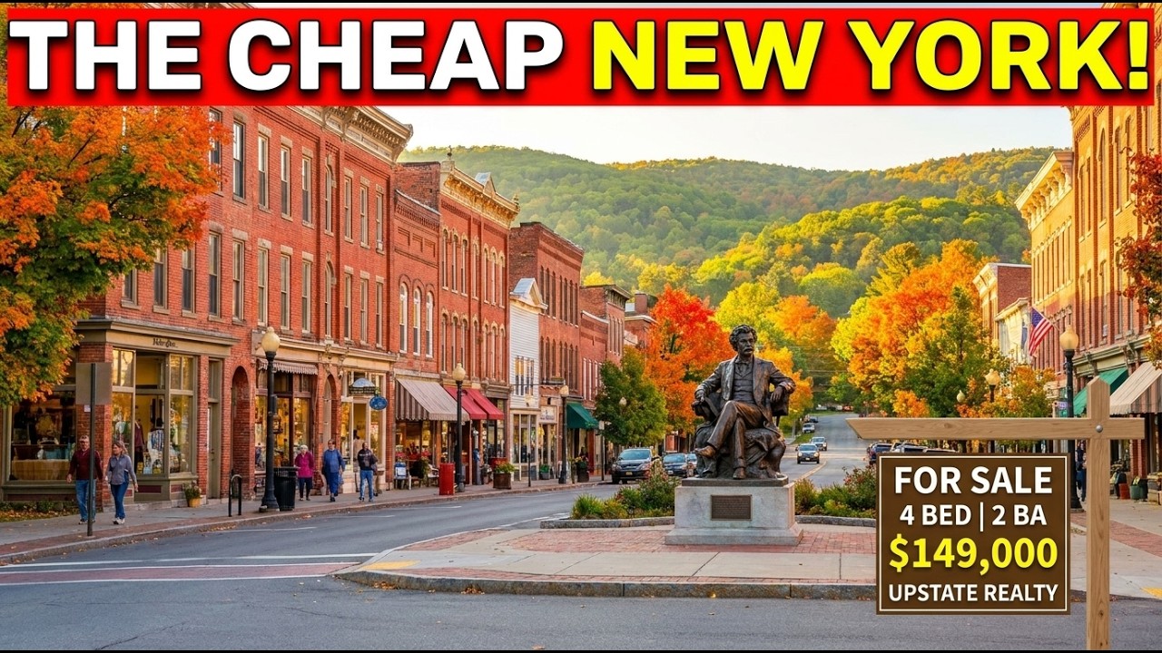 10 New York Towns So Cheap You Won't Believe They're in New York (2026)