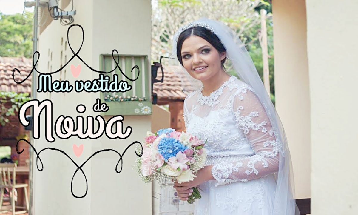 Meu vestido de noiva ♥ { feito por mim } ♥