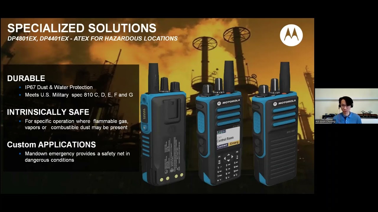Motorola Two-Way Radio Hazardous Location Ratings