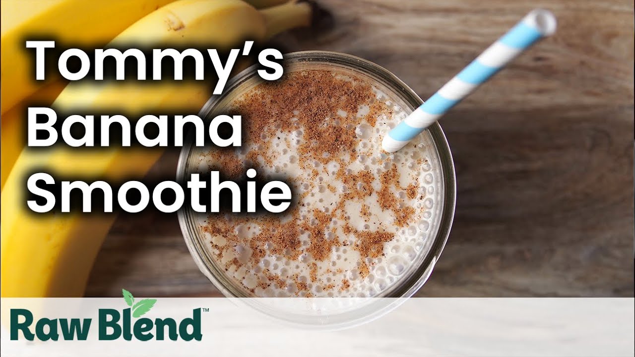 How to make a Banana Smoothie in a Vitamix Blender | Recipe Video