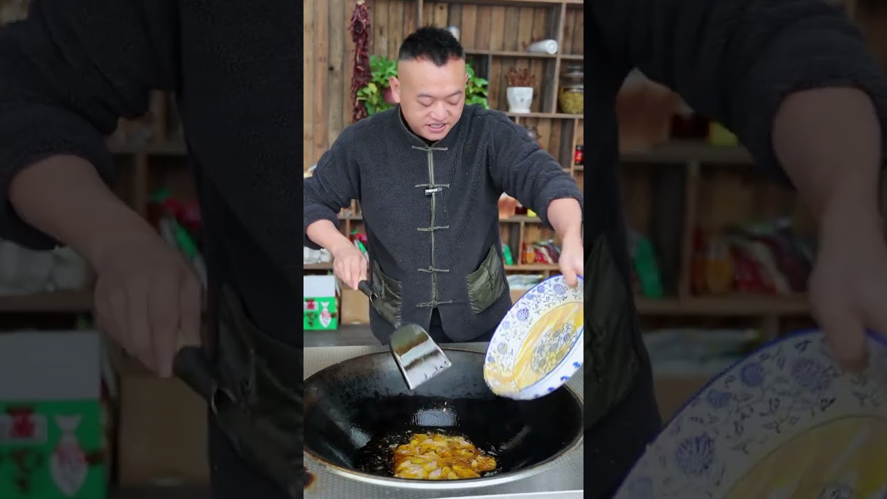 今天做一道#土匪猪肝，做法简单，吃起嫩滑爽口，一点也不老！#抖音乡村生活家 #新农人计划2022 #乡村守护人 @抖音小助手