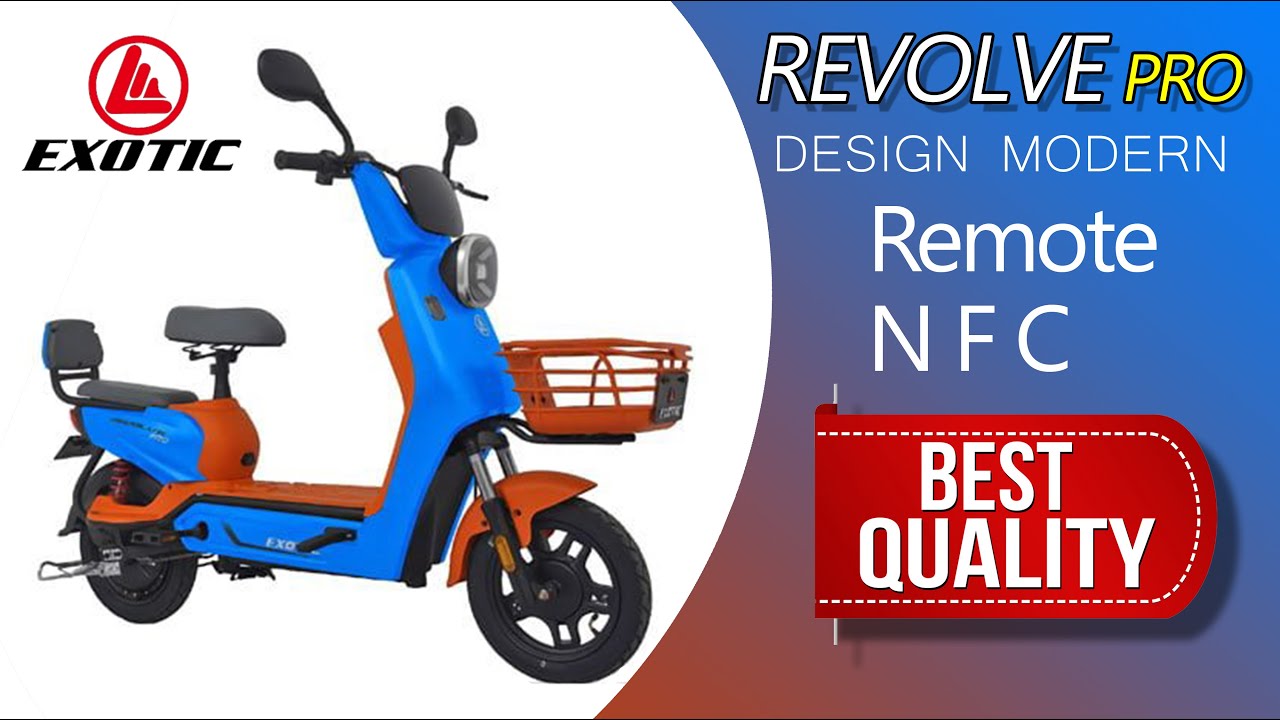 Exotic Revolve Pro Sepeda Listrik Canggih dan Modern