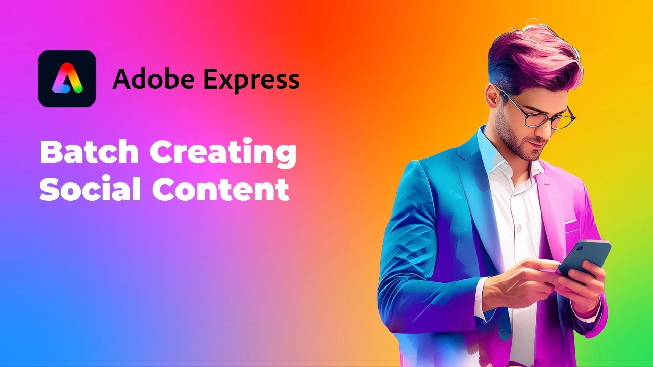 How to Bulk Create Social Content in Adobe Express