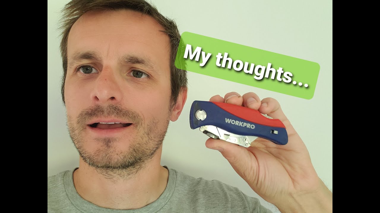WORKPRO Folding Utility Knife Review
